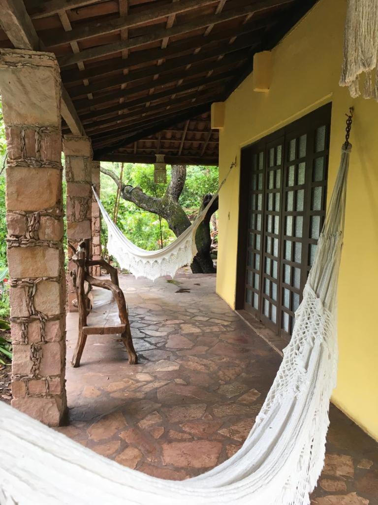 Pousada Da Fonte Lencois Bagian luar foto