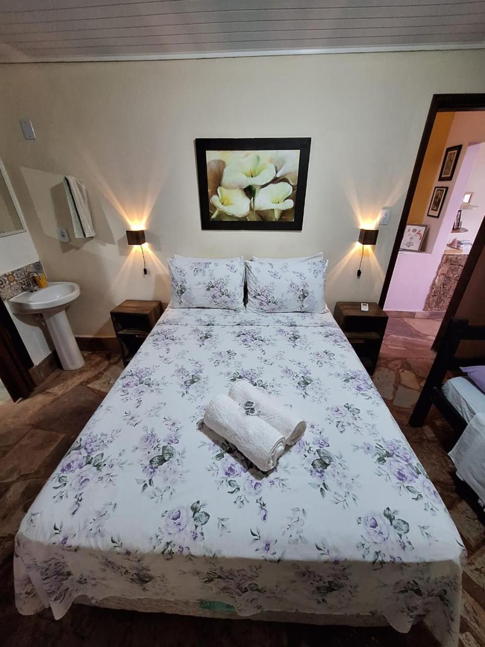 Pousada Da Fonte Lencois Bagian luar foto